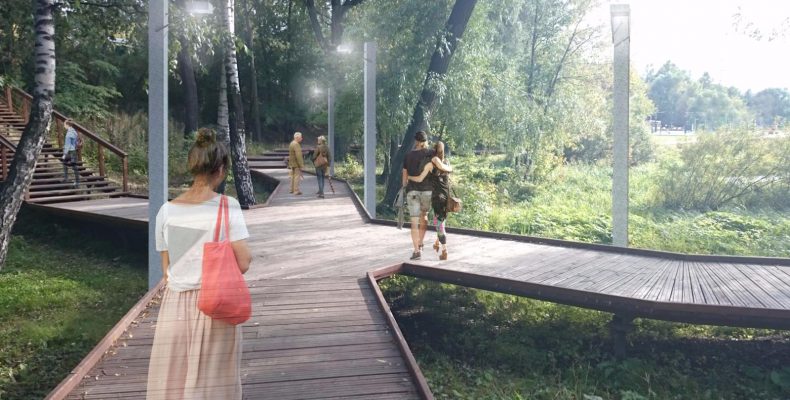 В Южном Бутово откроется большая рекреационная зона ко Дню города в 2018