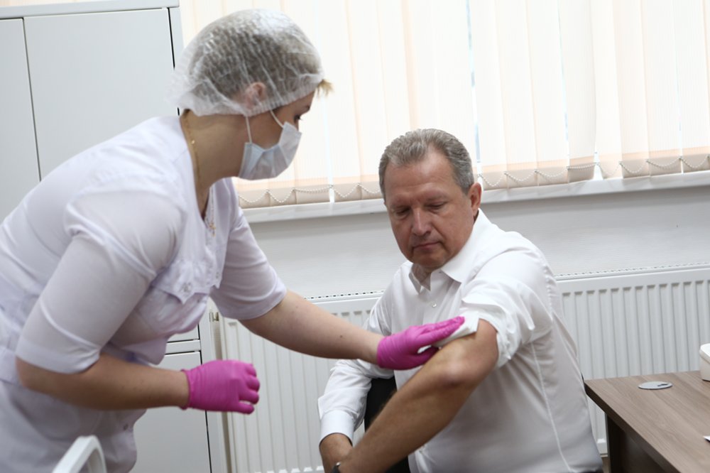 В ЮЗАО работают три пункта мобильной вакцинации от гриппа