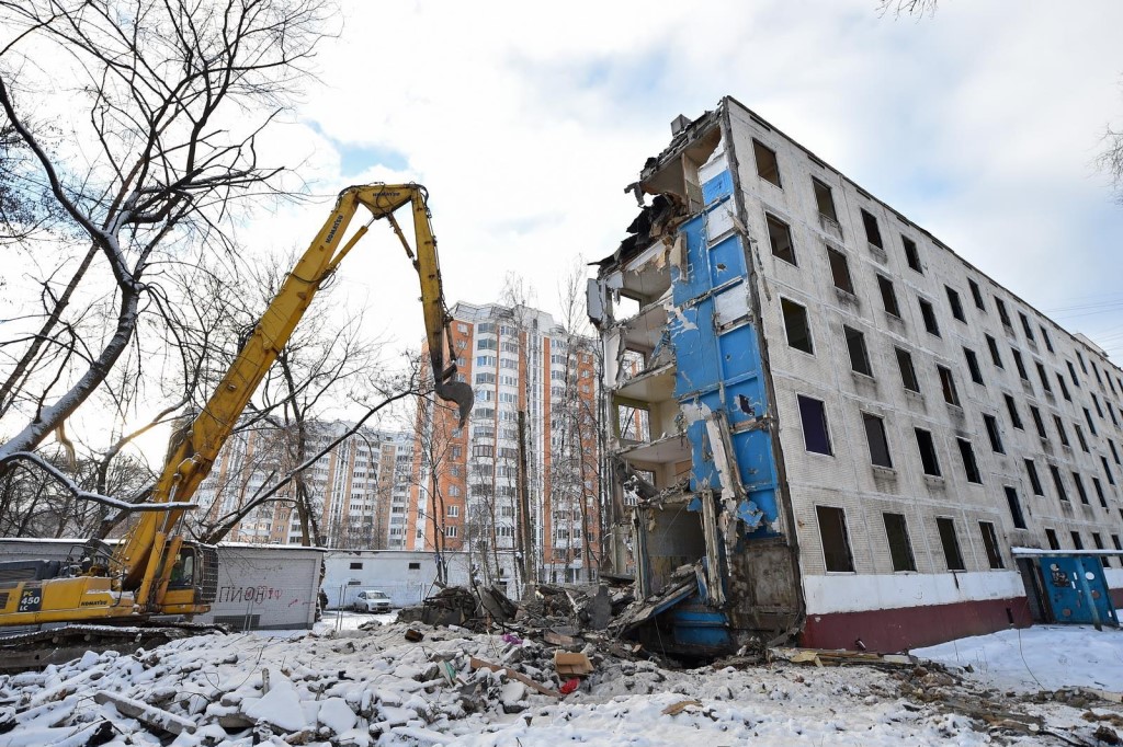 Список домов под снос в ЮЗАО