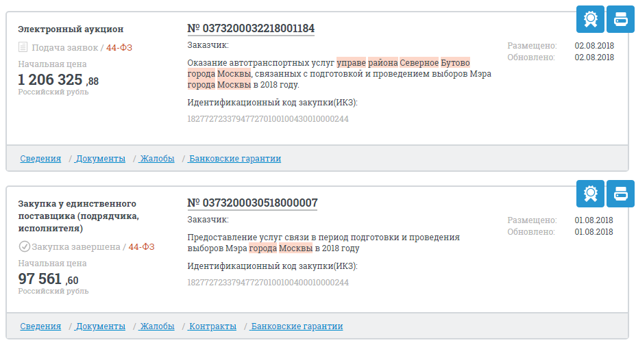 На подготовку к выборам мэра 9 сентября в Северном Бутово ушло 2.5 млн.рублей