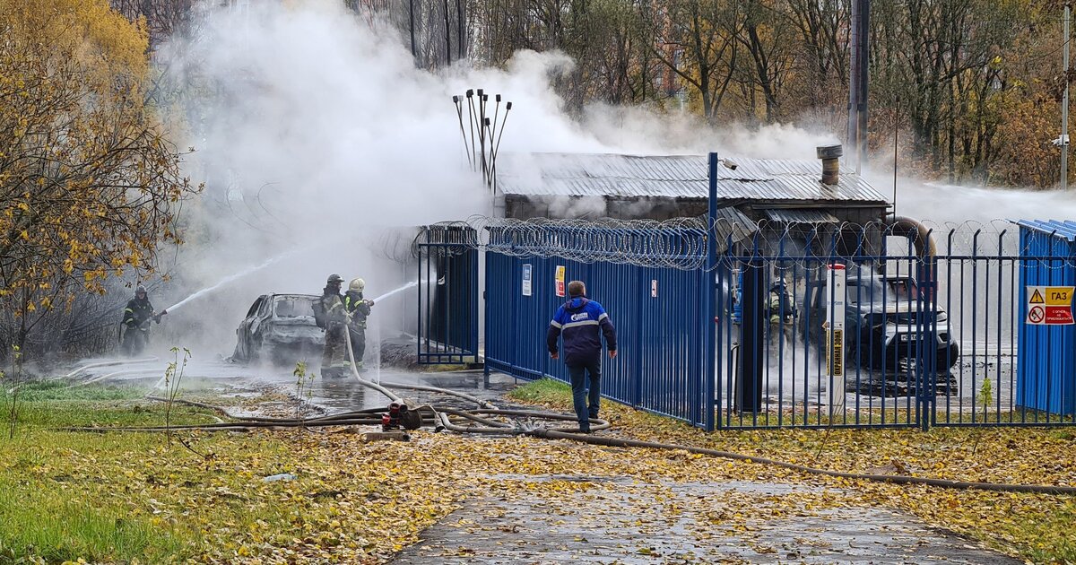 Возгорание на газорегуляторном пункте. 11 домов в районе Северное Бутово в Москве остались без газа.