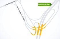 Схема движения изменится на Варшавском шоссе в районе Северного Бутово с 23 октября 2023