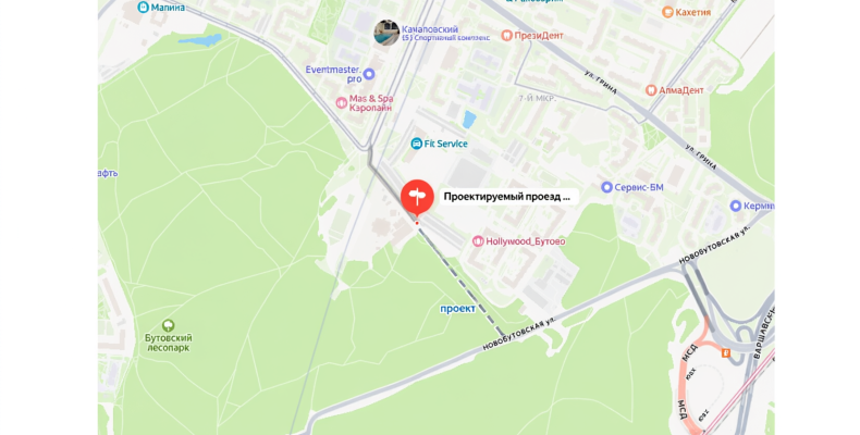 В Северном Бутово появится новый выезд на Новобутовскую улицу