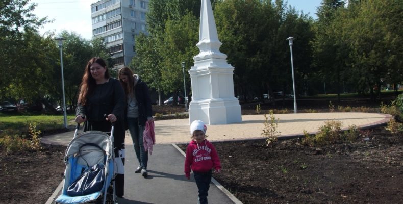 В Коньково воссоздали обелиск