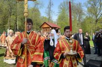 Святейший Патриарх Кирилл совершил Литургию на Бутовском полигоне