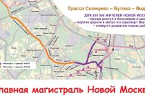 Километровый тоннель появится на трассе Солнцево-Бутово-Видное