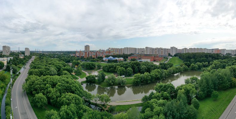 Началась реконструкция Качаловских прудов на юго-западе Москвы