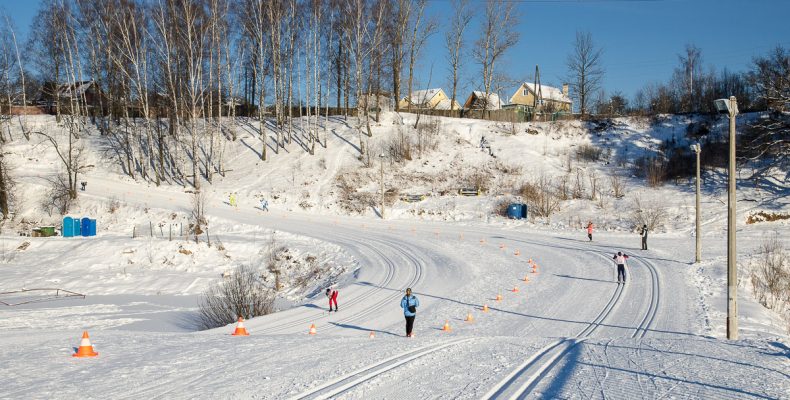 В Северном Бутово создано 5 мест для лыжных прогулок