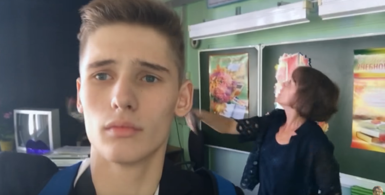 В 2006 школу Северного Бутова зашёл юноша и разделся прямо на уроке
