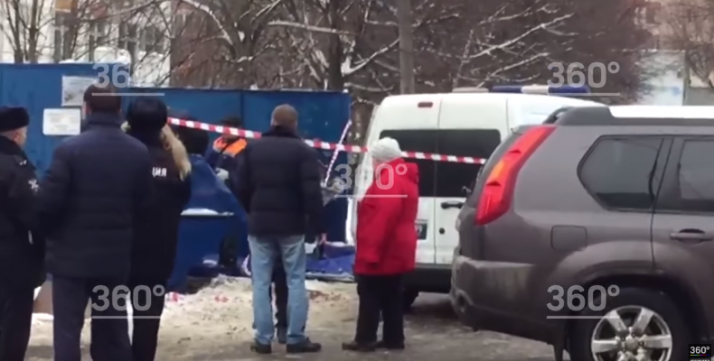 В Северном Бутово 10 декабря 2018г в мусорном контейнере найден труп молодой женщины