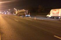 ДТП в ночь с 11 на 12 октября на 33-м км МКАД